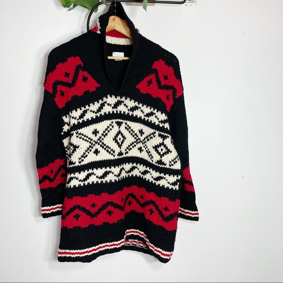 Vintage 100% wool sweater by Moda Intl - Picture 2 of 6